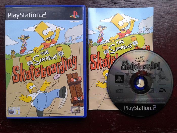 Simpsons hit and run no disc inserted video